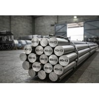 Сталь нержавеющая безникелевая жаропрочная, круг 40Х13 140 мм