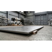 DECO 9 "лен" по зеркалу AISI304 1.8 мм 1219х2438